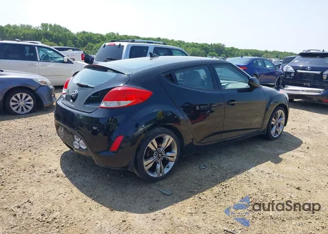 2013 Hyundai Veloster Base W/Gray from USA, damaged, VIN KMHTC6AD8DUO84703